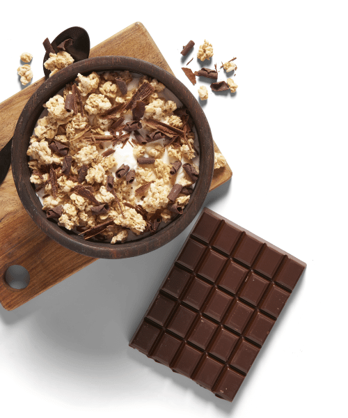 Muesli protéiné bio soja et chocolat Favrichon - 450 g : Céréales  petit-déjeuner et mueslis FAVRICHON alimentation bio - botanic®